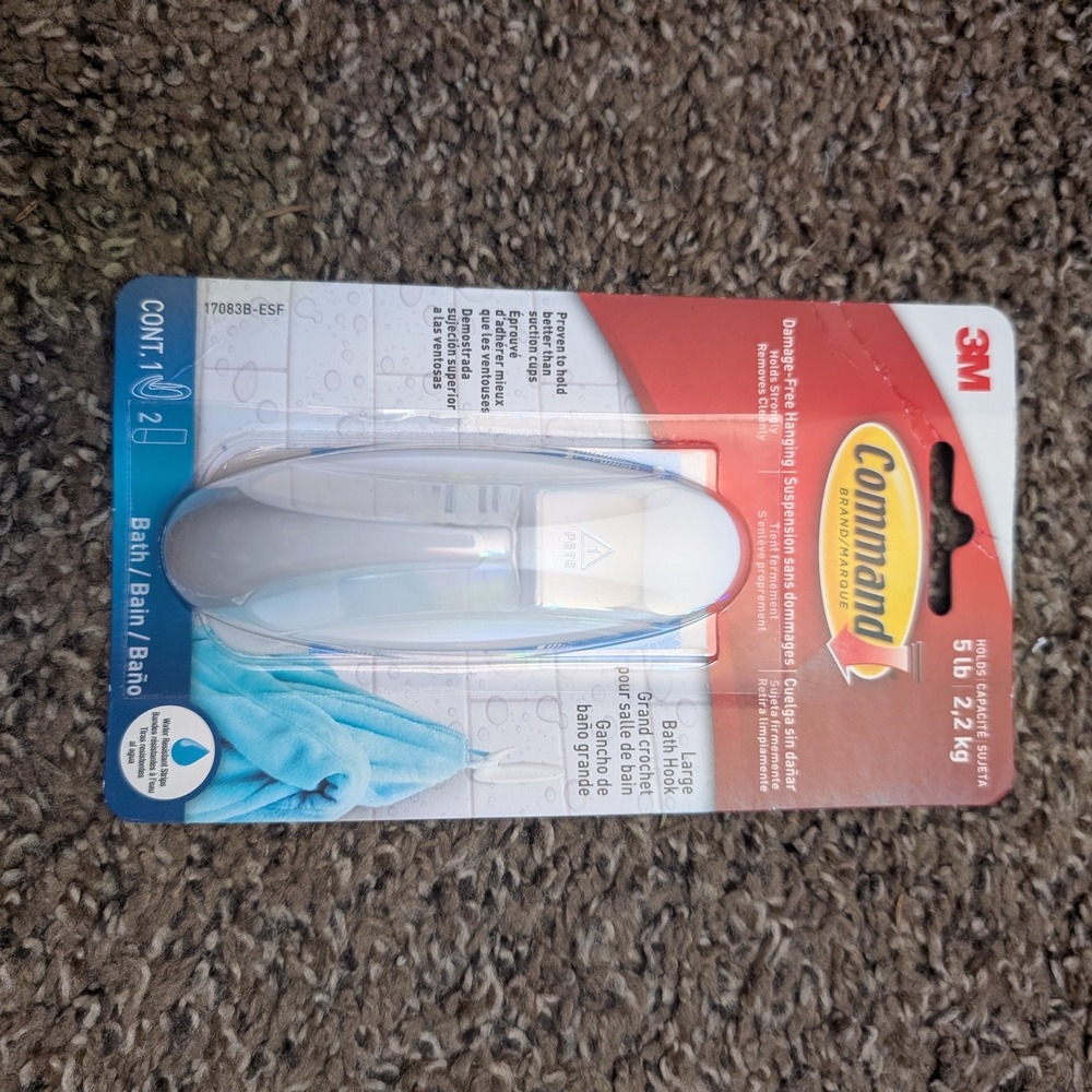 3M Command Bath Hook